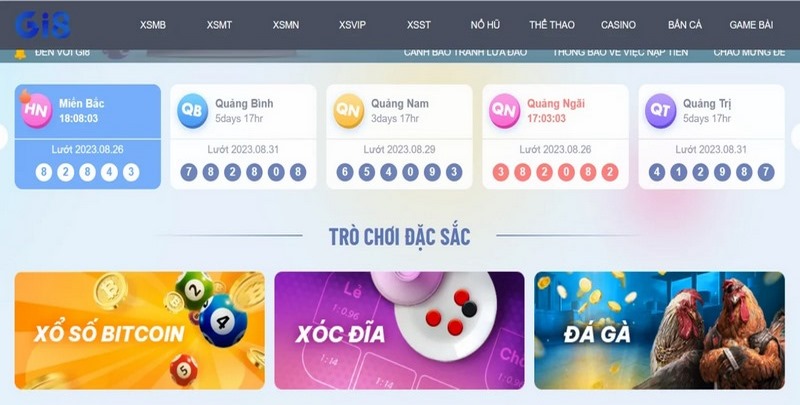 Gi8 – Nhà cái lô đề xanh chín, an toàn nhất 2024