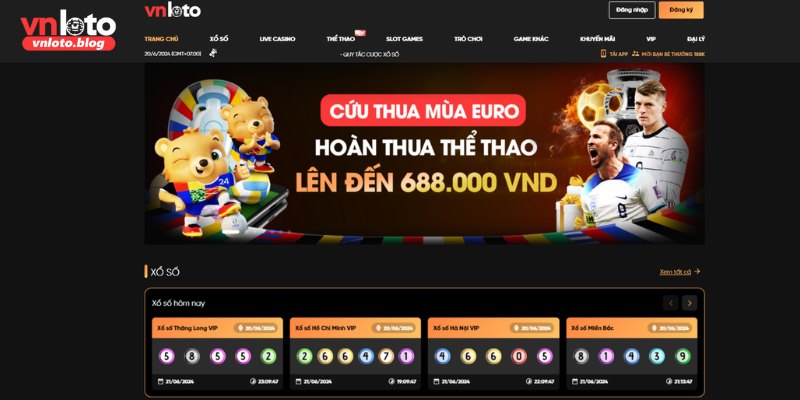 Vnloto – Nhà cái Vnloto: Giới thiệu sân chơi lô đề đỉnh cao