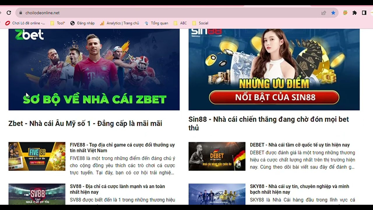 Top những trang web lô đề trực tuyến được ưa chuộng nhất.