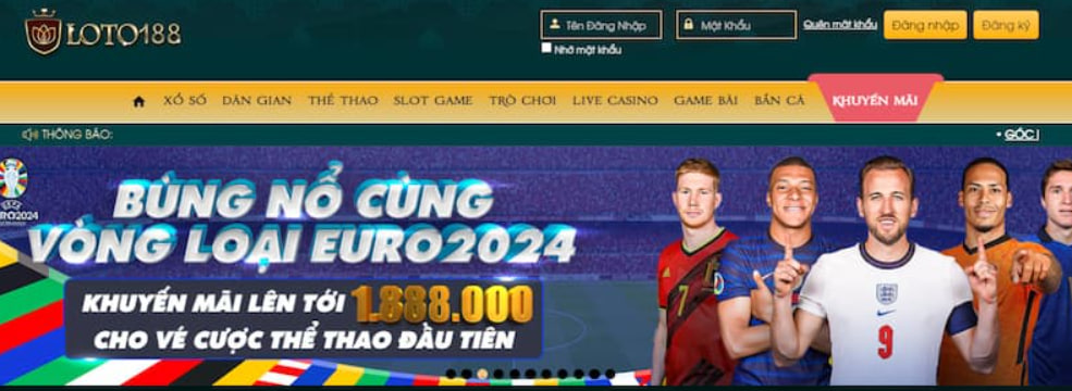 Loto188 – Sân chơi lô đề trực tuyến hàng đầu Đông Nam Á